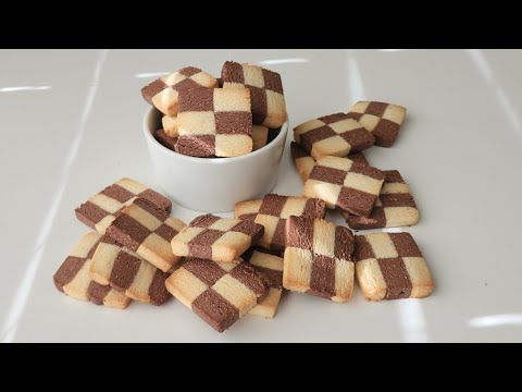 Видео: How To Make Checkerboard Cookies / Амттай жигнэмэг хийх жор