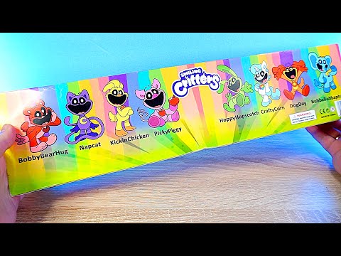 Видео: Улыбающиеся Зверьки smiling critters Poppy Playtime Набор