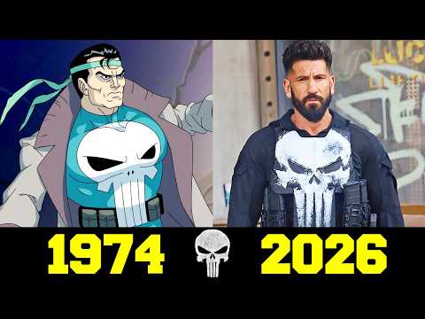 Видео: Каратель - Эволюция (1974 - 2026) ! Все Появления Фрэнка Касла !