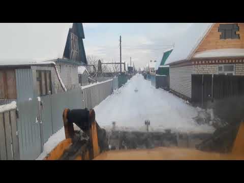 Видео: СПАСАЮ МИР! ЧИЩУ СНЕГ!  РАБОТА на JCB 3CX ЗИМОЙ