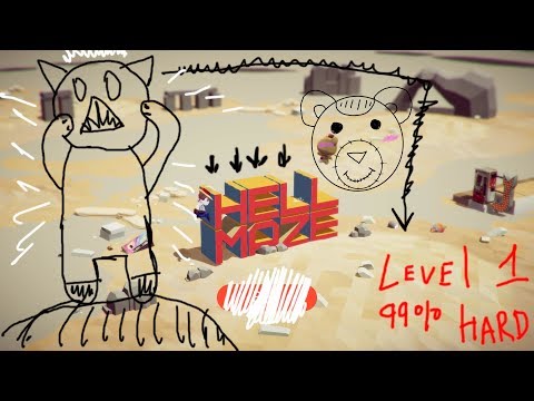 Видео: Hellmaze★КАВАЙНЫЙ МЕДВЕЖИЙ ПАРКУР