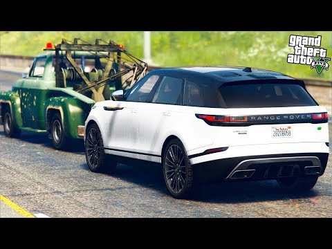 Видео: РЕАЛЬНАЯ ЖИЗНЬ В GTA 5 - ПРИВЕЗЛИ МАШИНУ ДЕВУШЕК В ГОРОД! ОТДАЛИ В РЕМОНТ RR VELAR! 🌊ВОТЕР