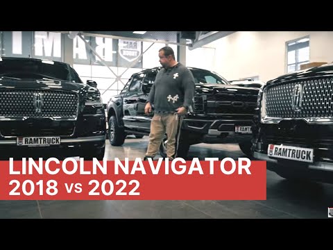 Видео: Обзор и сравнение Lincoln Navigator 2018 и 2022 года. Чем отличается новый Линкольн Навигатор?