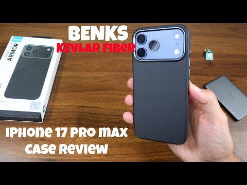 Видео: Обзор кевларового чехла Benks для iPhone 17 Pro Max Benks