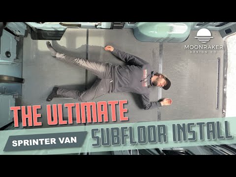 Видео: Подпольное покрытие для кемпера-фургона Ultimate Sprinter Adventure