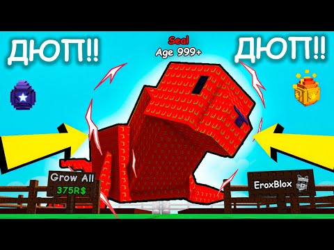 Видео: 😱 НОВЫЙ ДЮП ЯИЦ! ТЮЛЕНЬ ИМБА — СРОЧНО ИСПОЛЬЗУЙ, ПОКА НЕ ПОФИКСИЛИ в ВЫРАСТИ САД | Grow a Garden