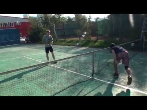 Видео: Теннис. Удары с лета. Часть 2.