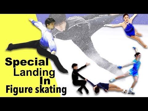 Видео: Специальные прыжковые приземления с высшими переходами в фигурном катании | Ханю, Женя и другие..