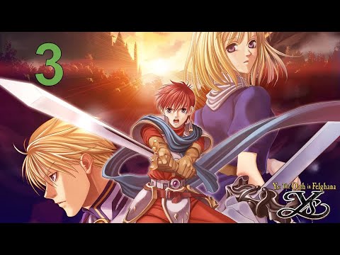Видео: Ys the Oath in Felghana прохождение на русском 3 серия - Над вулканом