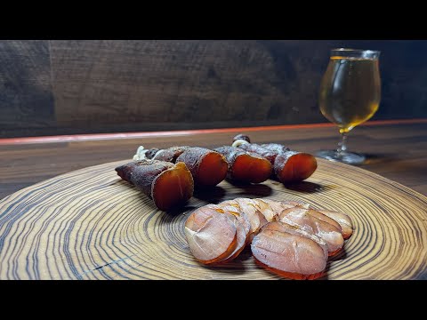 Видео: ВЯЛЕНОЕ ФИЛЕ ИНДЕЙКИ 🦃💨С ДЫМКОМ/ Подобие на Хамон в домашних условиях