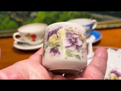 Видео: Вінтажні та антикварні чайні пари. Запрошую до чаювання.