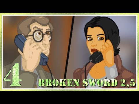 Видео: Broken Sword 2.5 - #4 - Николь! Выручай!