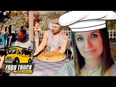 Видео: БУРГЕРЫ И ПИЦЦА ► FOOD TRUCK SIMULATOR ПЛЕЙТЕСТ