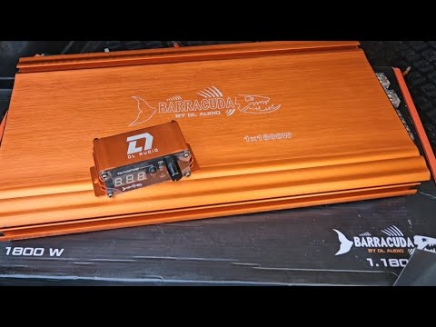 Видео: Dl Audio Barracuda 1.1800 v.2. Мощный усилитель. Установка и настройка в киа рио.