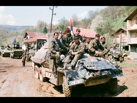 Видео: Пролазак кроз Чајниче Специјалне бригаде полиције МУП РС април 1994. #republikasrpska #istorija