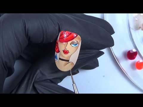 Видео: Учимся рисовать картины на ногтях! ART Modern