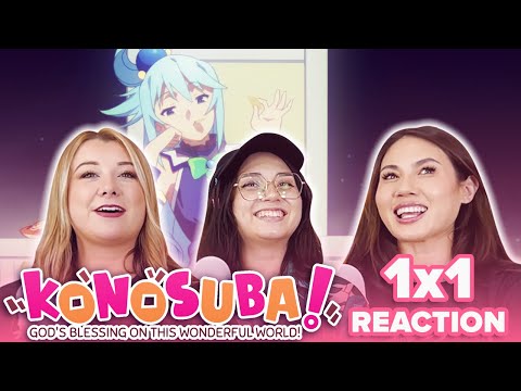 Видео: ВПЕРВЫЕ СМОТРЮ KonoSuba - 1x1 - Эта самопровозглашенная богиня и реинкарнация в другом мире!