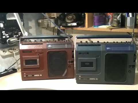 Видео: Аэлита-102. Две магнитолы после лёгкого ремонта.