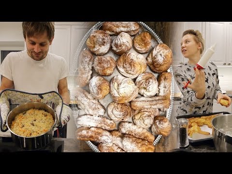 Видео: #255 Влог-Готовка! КАРМАШКИ с творогом и ПЛОВ с лосятиной!