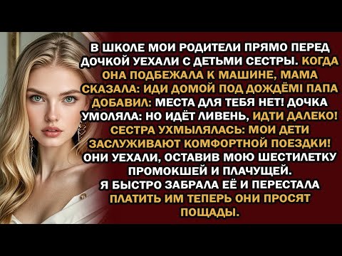 Видео: Когда я пришла за дочерью в школу, мои родители прямо перед ней увезли детей моей сестры…