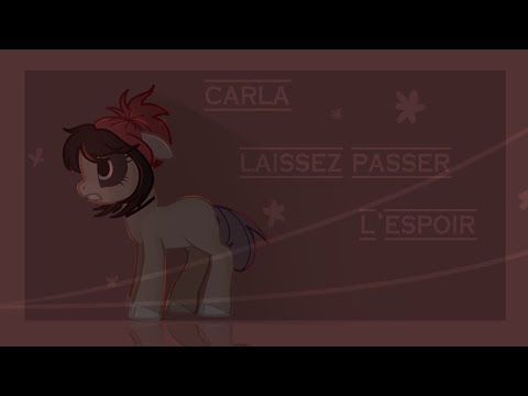 Видео: (ПОНИ КЛИП) Carla -Laissez Passer l'espoir