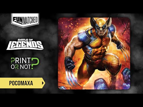 Видео: Росомаха, мини обзор героя Funmatched