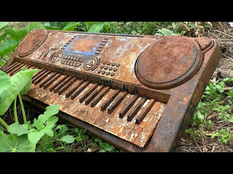 Видео: Реставрация цифрового пианино Casio | Восстановление электрооргана Casio