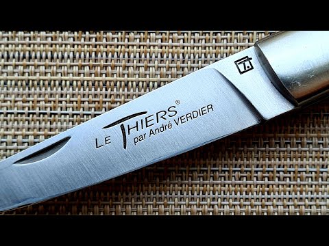 Видео: Это вам не Опинель. Нож LE THIERS Andre Verdier