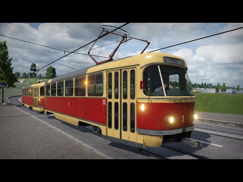 Видео: ЗАПУСК ТРАМВАЙНОГО ДВИЖЕНИЯ В ЧАРЛИГРАДЕ! - TRANSPORT FEVER 2