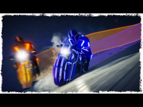 Видео: ЗОНА УМЕНЬШАЕТСЯ!!! КТО ВЫЖИВЕТ НА НЕОНОВОМ БАЙКЕ В GTA ONLINE???