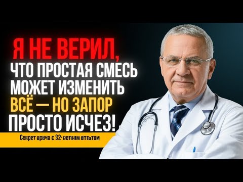 Видео: Как я навсегда избавился от запора: рецепт старого врача