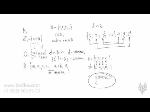 Видео: Счётные множества — что это такое