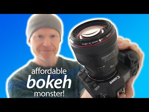 Видео: Обзор Canon EF 85mm f1.2L и RF 85 f2: монстр БОКЕ за те же деньги?