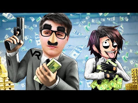 Видео: СИМУЛЯТОР ГРАБИТЕЛЯ В ВР - ВОРВАЛИСЬ В БЕЛЫЙ ДОМ - PayDay 2 VR