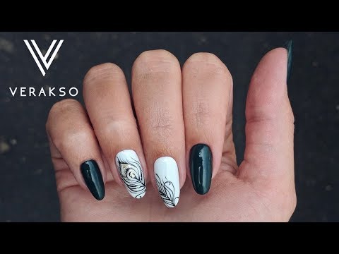 Видео: Маникюр. Ремонт ногтя. Дизайн ногтей 82