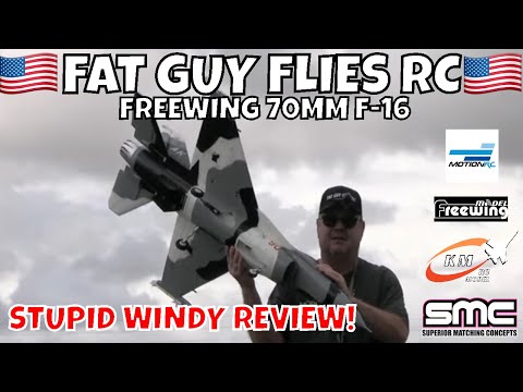 Видео: FREEWING F-16 70MM V3 STUPID WINDY ОБЗОР от FGFRC #aviation #rcjets