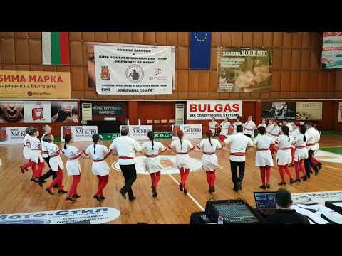 Видео: Копачка и Бистришко хоро - "Хайдушка софра" гр. Хасково, 2017г