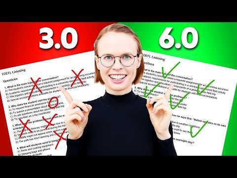 Видео: TOEFL Listening 2026: типы вопросов, стратегии и практика