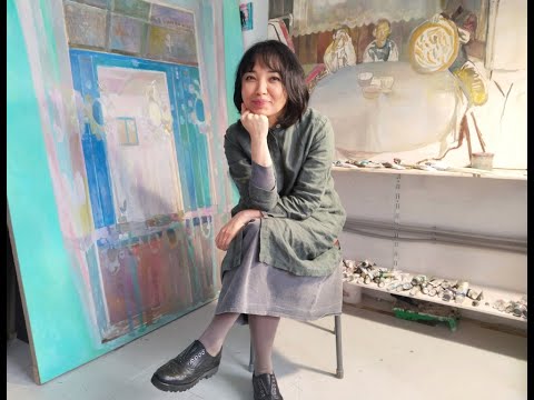 Видео: В мастерской художника. Айгерим Сыздыкова.