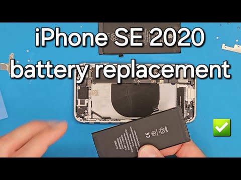 Видео: Пошаговое голосовое руководство по замене аккумулятора iPhone SE 2020
