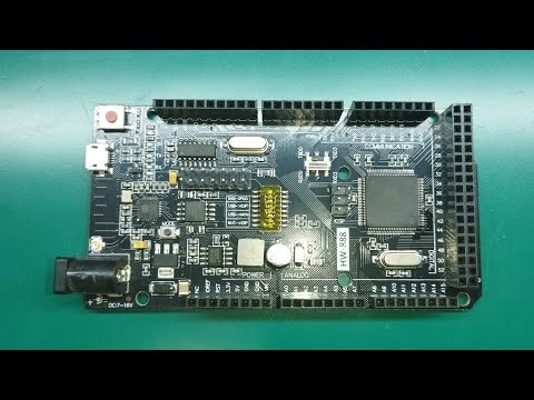 Видео: МК от Atmel Atmega2560 на плате Arduino Mega + WiFi | AVR | краткий обзор