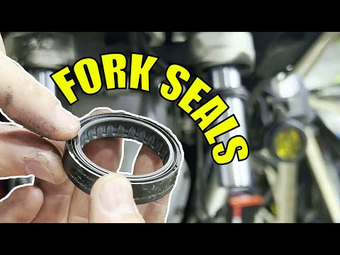 Видео: Течь вилочных уплотнителей BMW R1200RT