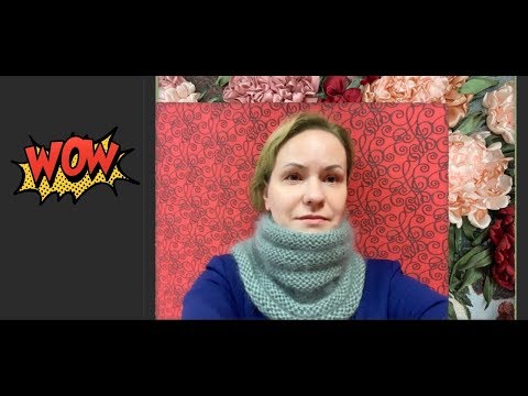 Видео: СНУД  ИЗ  МОХЕРА -- ПОПЕРЕЧНАЯ  РЕЗИНКА -- без  убавок и прибавок ! "ВЯЗАТЬ  ЛЕГКО!"