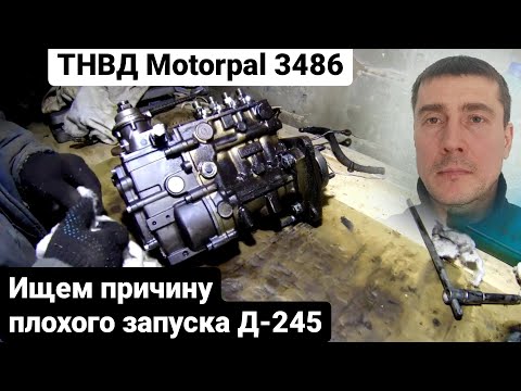 Видео: Ремонт тнвд моторпал, двигатель д 245, мтз, на зил 131