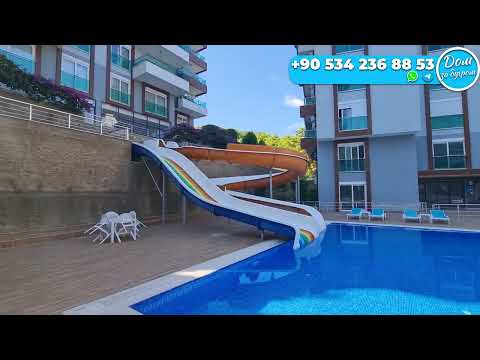 Видео: НАРЯДНАЯ 2+1 КРАСИВАЯ квартира в Алании НА МОРЕ недвижимость в Турции НЕДОРОГО
