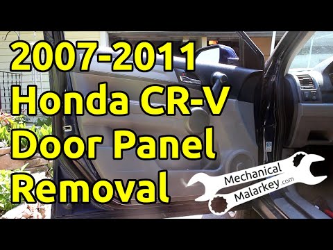 Видео: Снятие и установка дверной панели Honda CR-V 2007-2011