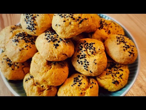 Видео: Тыквенное печенье 🍪 на раз два, ароматное и очень мягкое/Pumpkin Cookies Soft & Flavorful 🔥