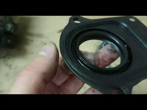 Видео: Пластиковые сальники коленвала.