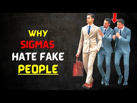 Видео: Почему фальшивые люди ненавидят сигма-самцов