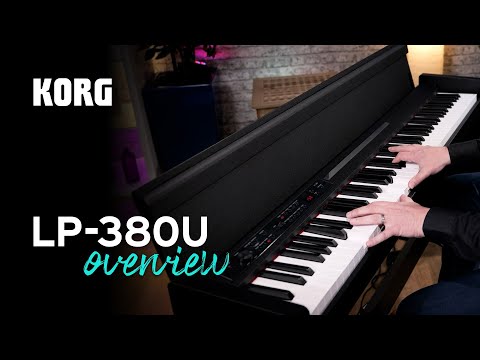 Видео: Обзор Korg LP-380U — идеальное исполнение на фортепиано